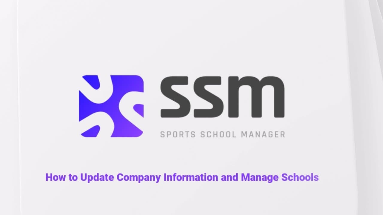 How to Manage Company & School Details